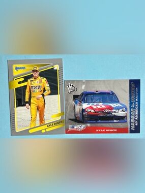 Kyle Busch 2 cards 2013 Press Pass #77 + 2022 Donruss #71